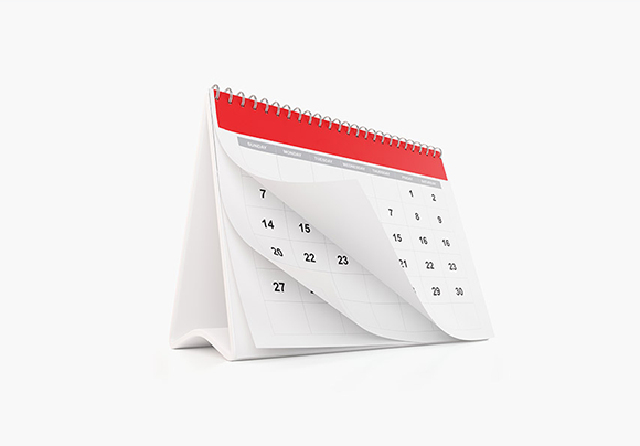Paper calendar - Businesses