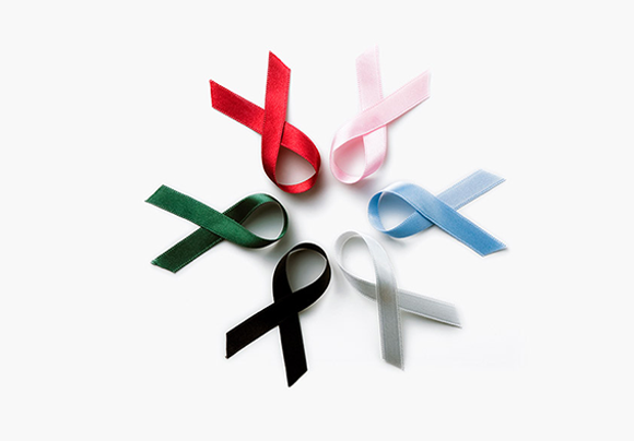 Awareness ribbons for different causes - Businesses