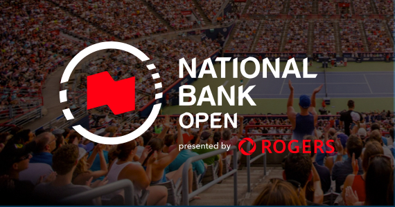 National Bank Open logo