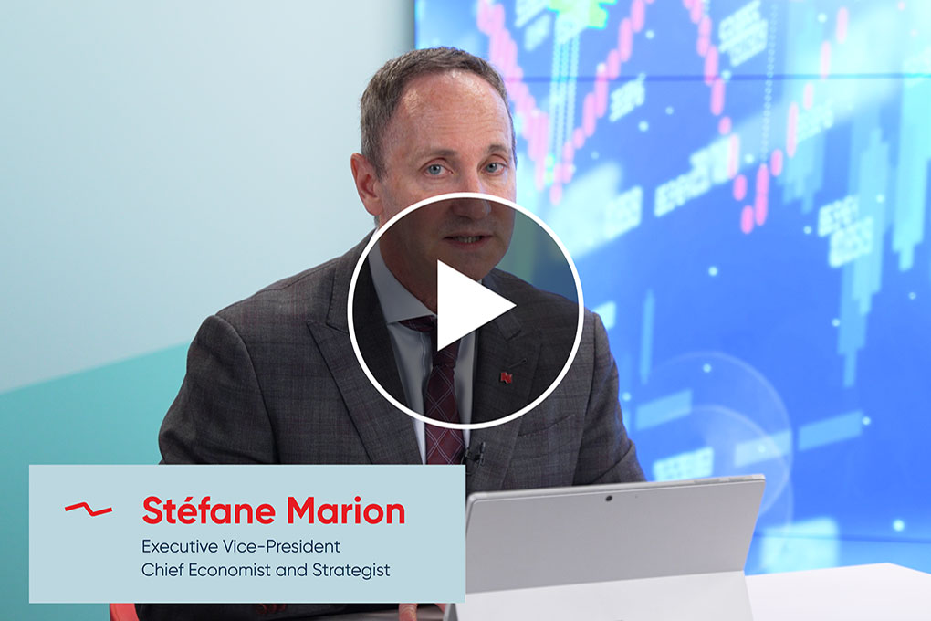 Stéfane Marion shares his analysis of the economic situation