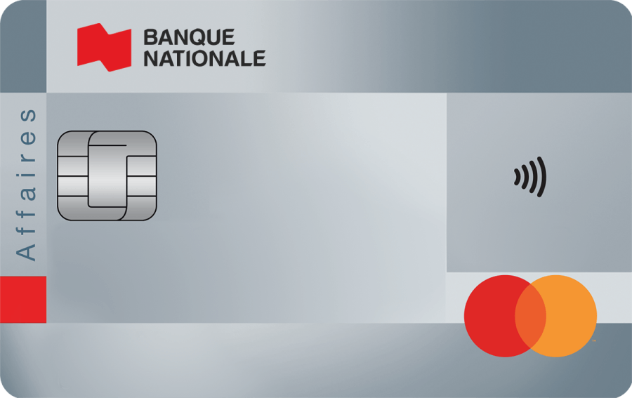 Photo de la carte de crédit Mastercard Affaires de la Banque Nationale