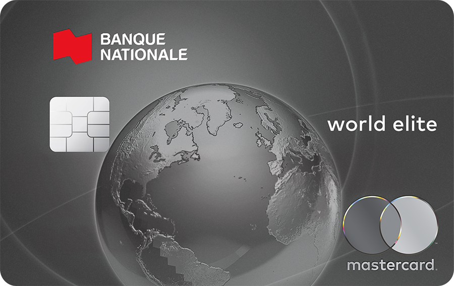 Photo de la carte de crédit Mastercard World Elite