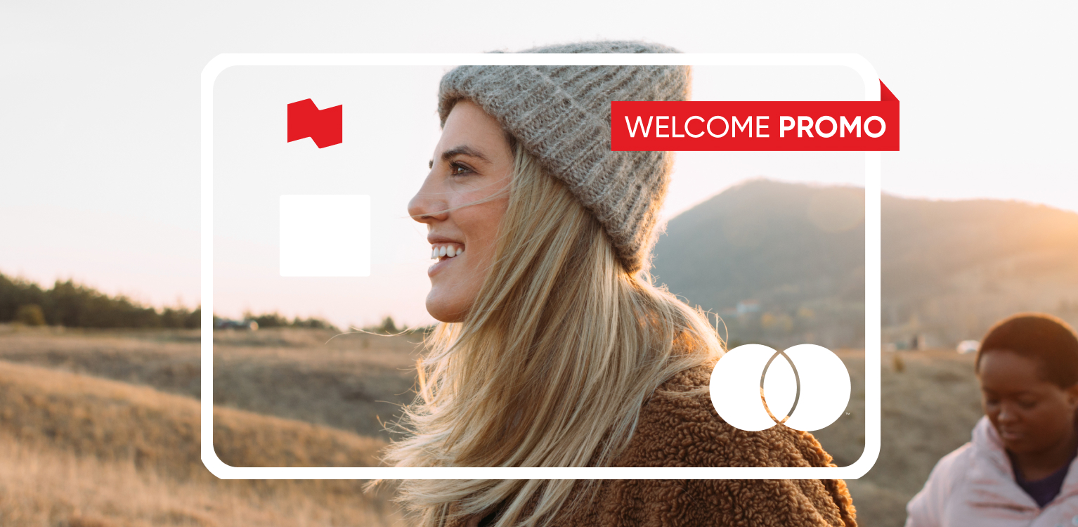 Photo of two people vacationing thanks to their National Bank World Elite Mastercard credit cards 