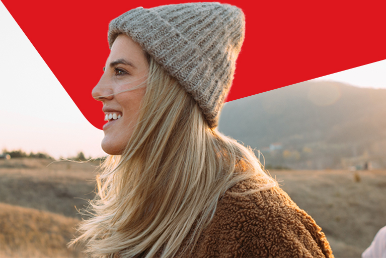 Photo of a person vacationing thanks to their National Bank World Elite Mastercard credit cards 